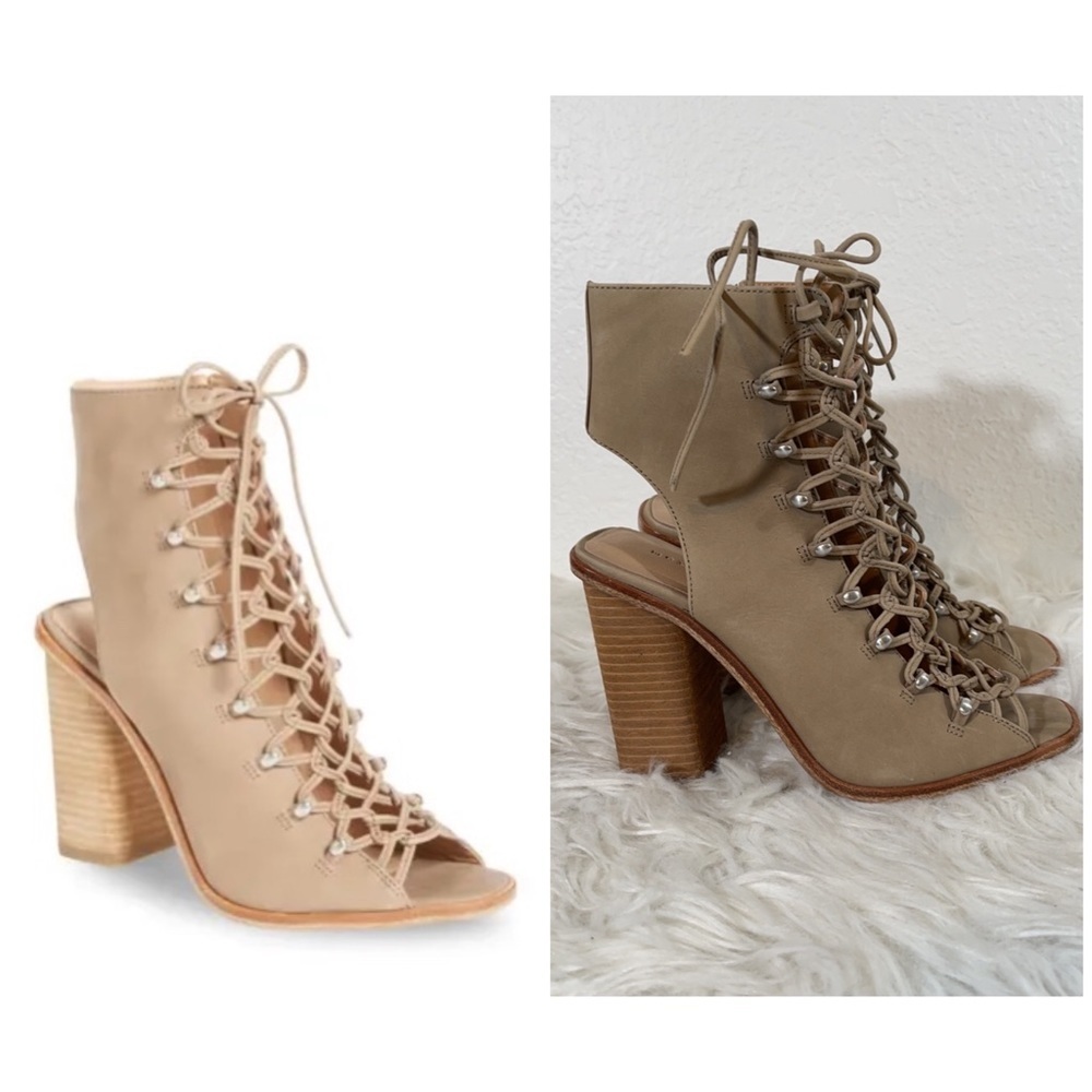 Mercer Edit str8up block heel sandal Size 8.5